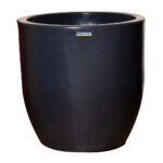 Top Planter: Round Planter (code:04); (76 x 76 H)cm, Charcoal Grey