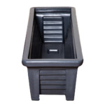 Top Planter: Rectangular Planter (code:05); (106 x 37 x 30.5 H)cm, Charcoal Grey