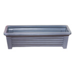 Top Planter: Rectangular Planter (code:05); (106 x 37 x 30.5 H)cm, Grey