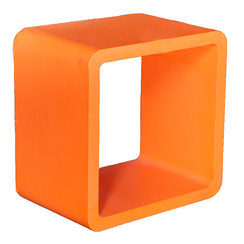 Square Wall Shelf ; (30x20x30)cm, Orange  1