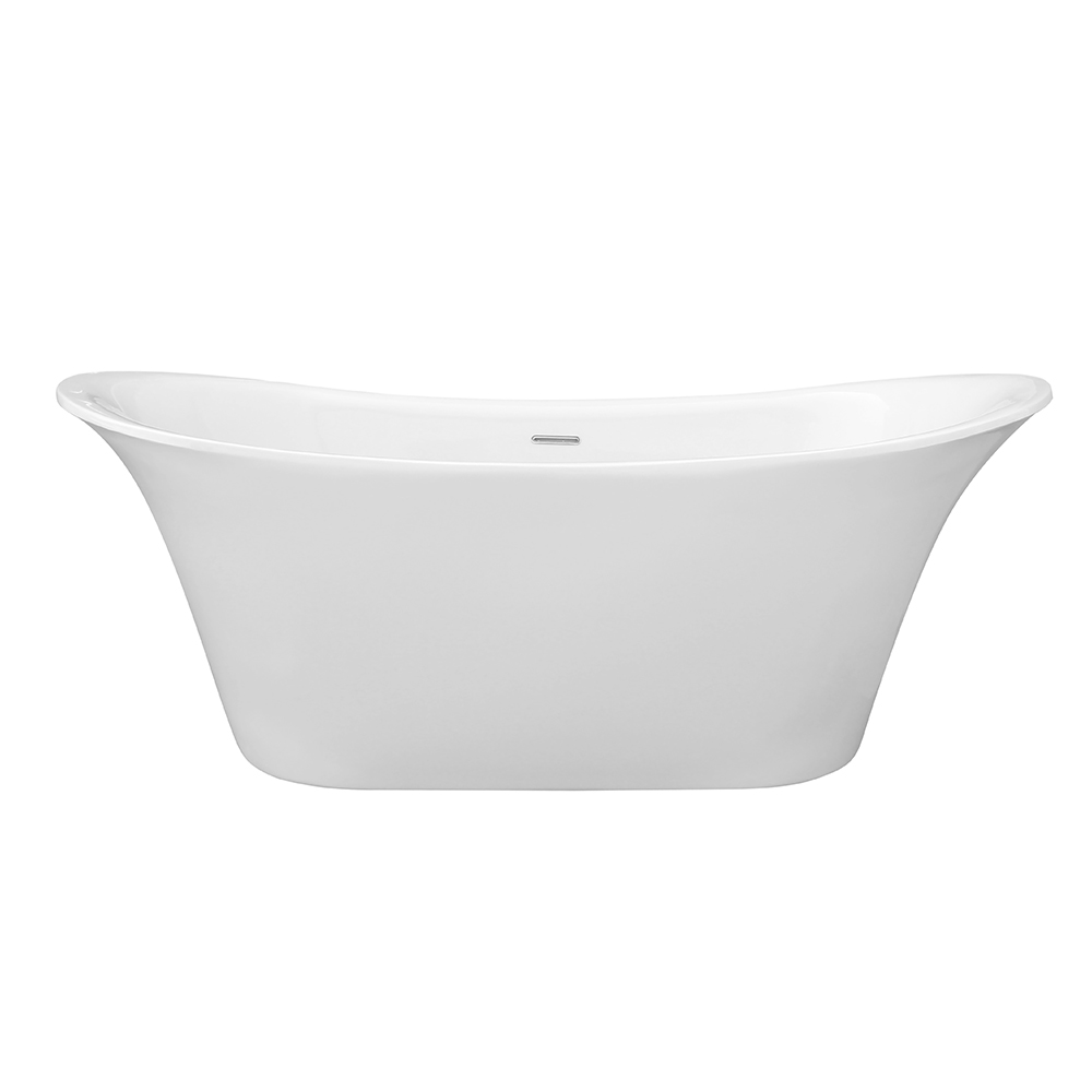 Duravit: Bow: Freestanding Bath Tub; (180×80)cm, White 1