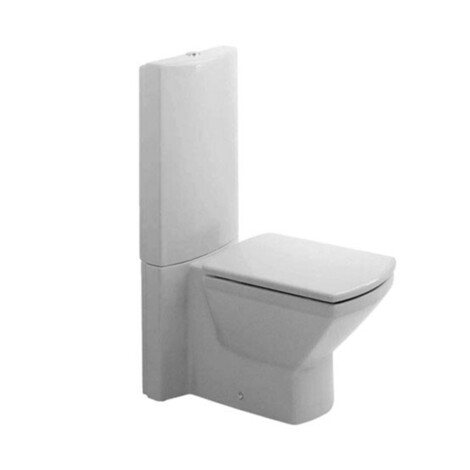 Caro : WC Pan With Vario Outlet Closed Coupled, White 2