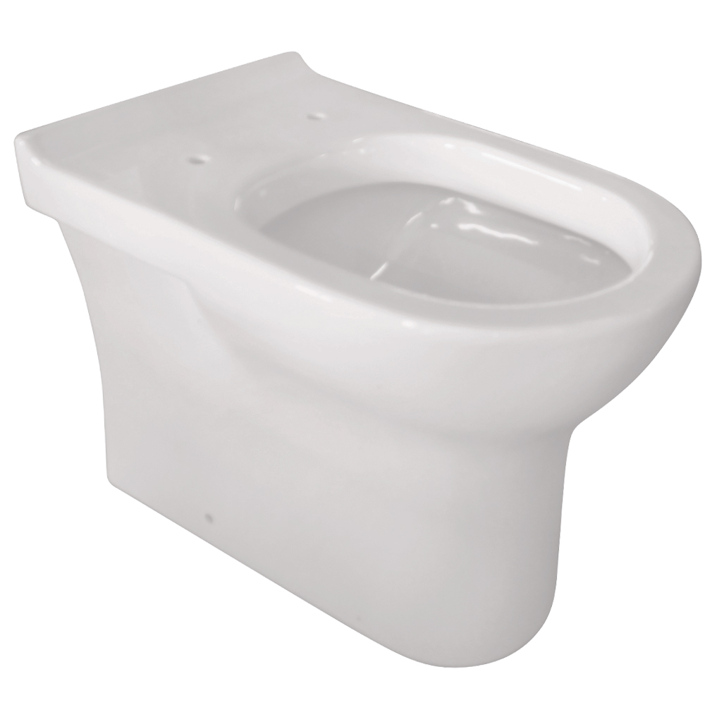 Elodie: WC Pan, Back To Wall (BTW), White 1