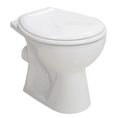 WC Pan Closed Couple,  White 1
