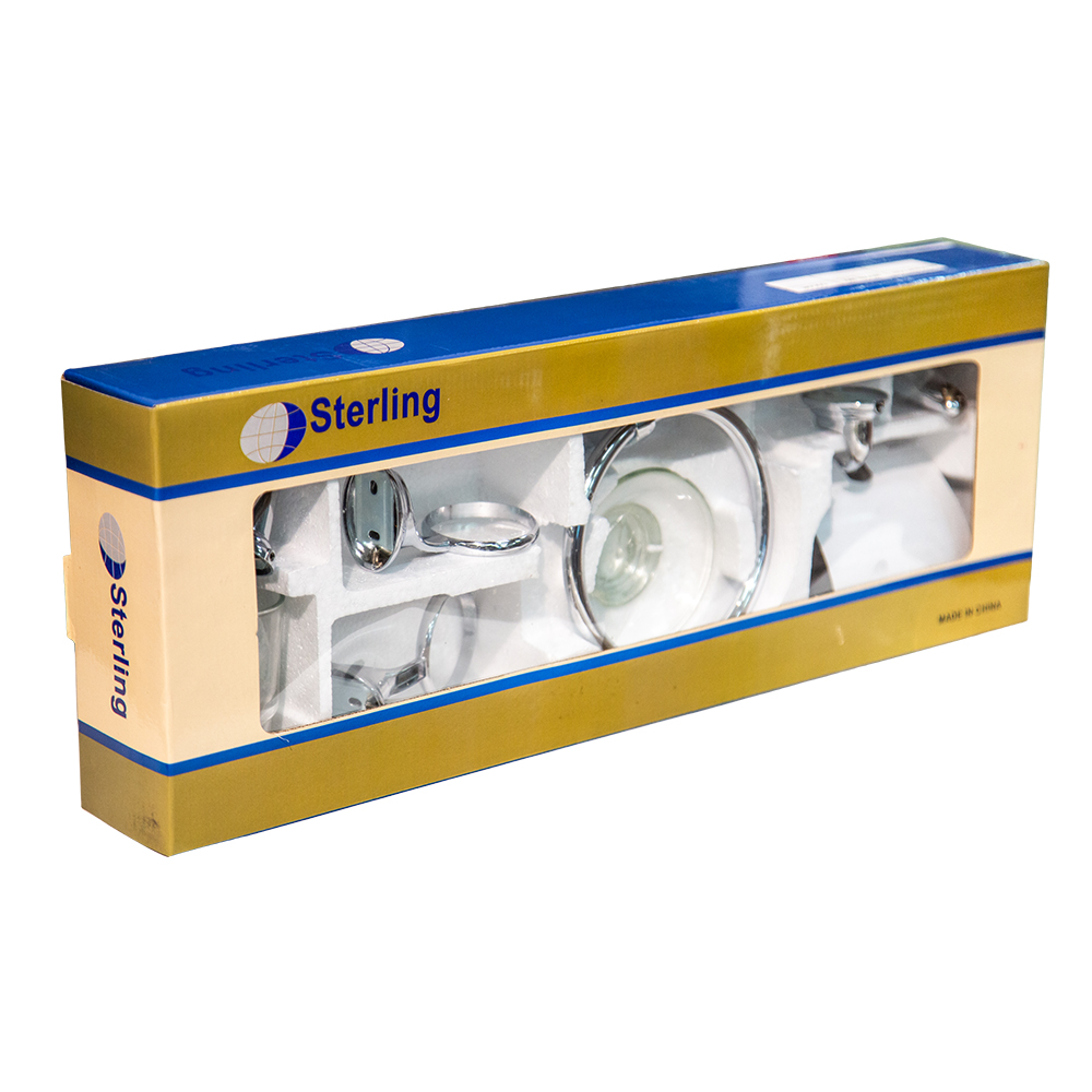 Sterling 1100 Bathroom Accessory Pack, 6piececs