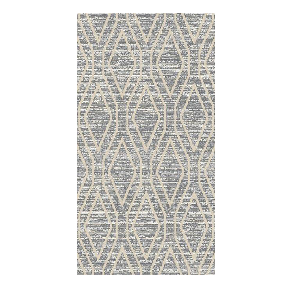 Eryun Hali: Diamond Patterned Carpet Rug; ( 250×350)cm, Grey 1