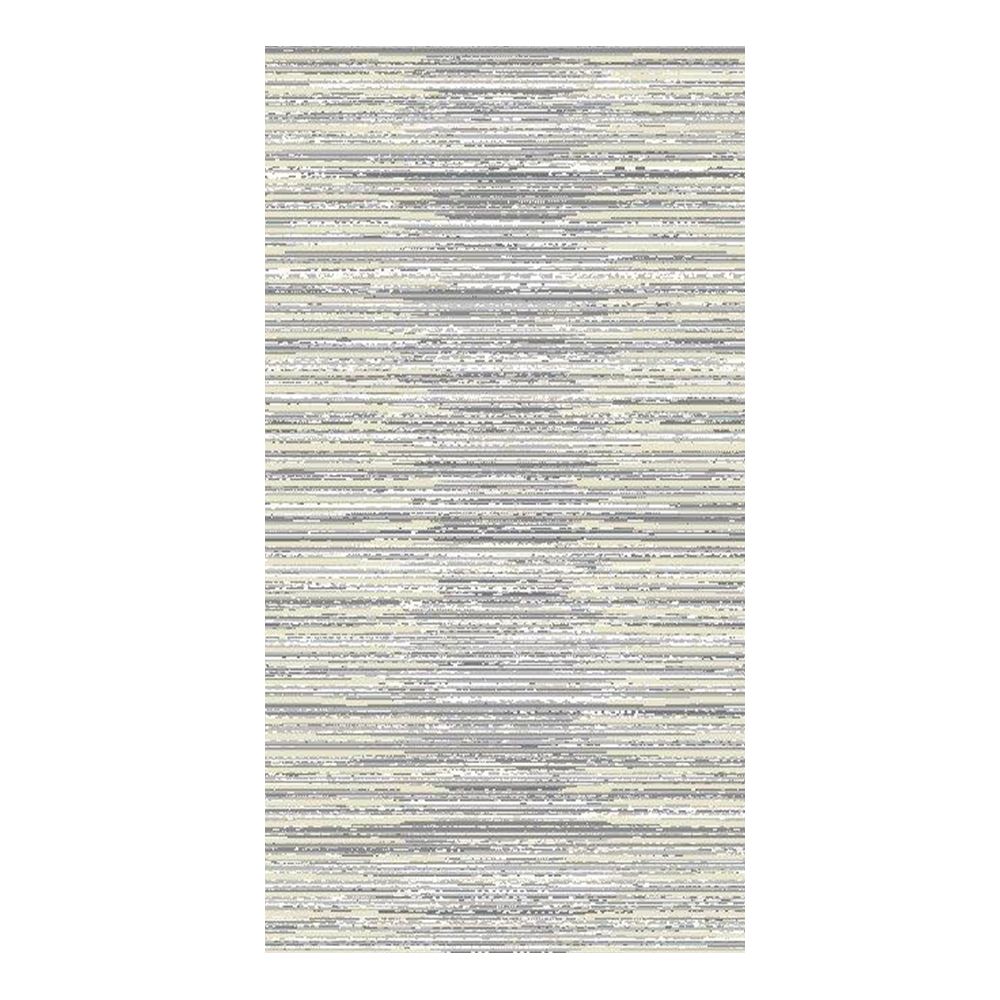 Eryun Hali: Striped Patterned Carpet Rug; ( 250×350)cm, Grey 1