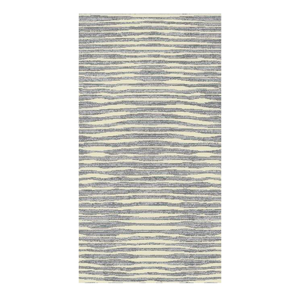 Eryun Hali: Striped Patterned Carpet Rug; (300×400)cm, Grey 1