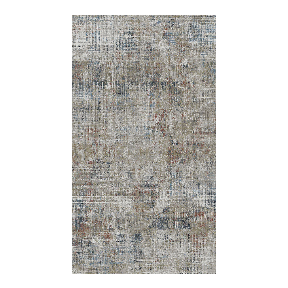 Lysandra: York Abstract Carpet  Rug; (160×230)cm, Brown/Grey 1