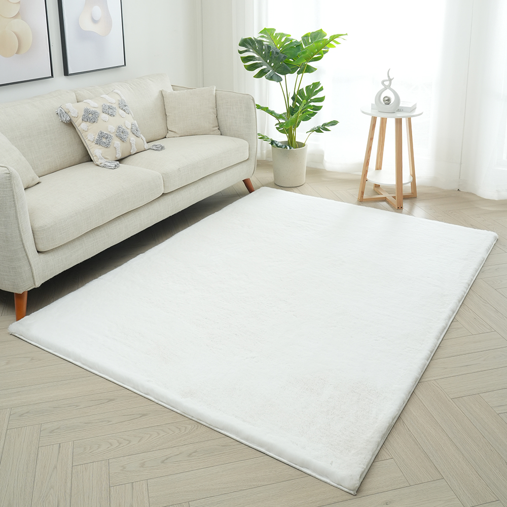 WUHU:Faux Fur Carpet Rug, (80x150)cm