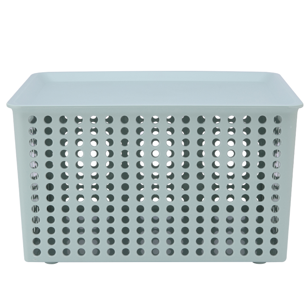 Eco Multipurpose Basket; (37.5x26.5x22.4)cm,  Light Blue