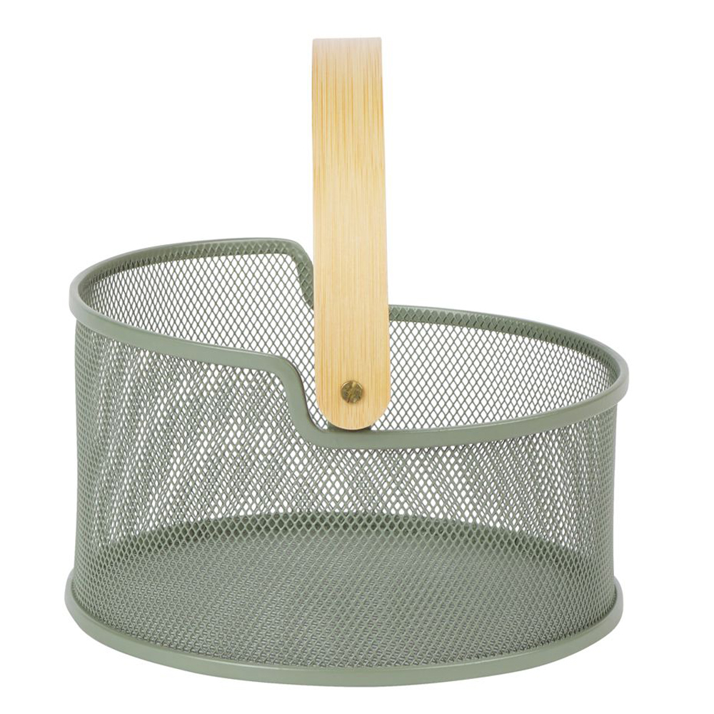Abello Handy Storage Basket; (20.8x20.8x12)cm,  Green