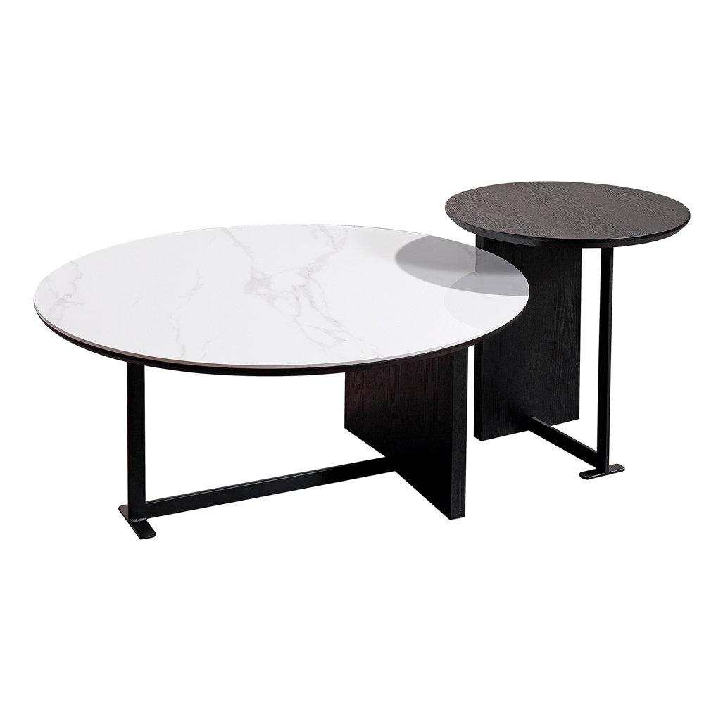 Coffee Table (0.9M) + End Table, (0