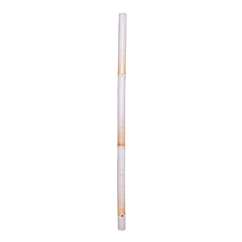 Big Bamboo Partition, White 1