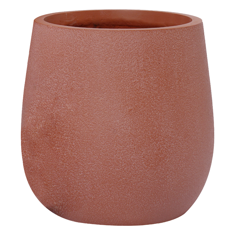 Fibre Clay Pot: Medium; (32x32x32)cm, Terracotta 1