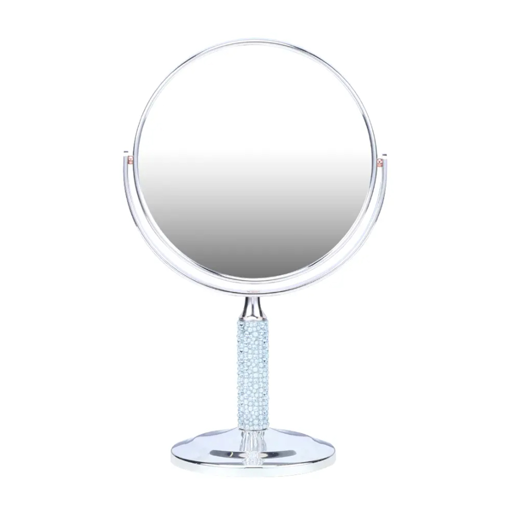 Sweet Table Standing Mirror; (19x12x30)cm, Rose Gold