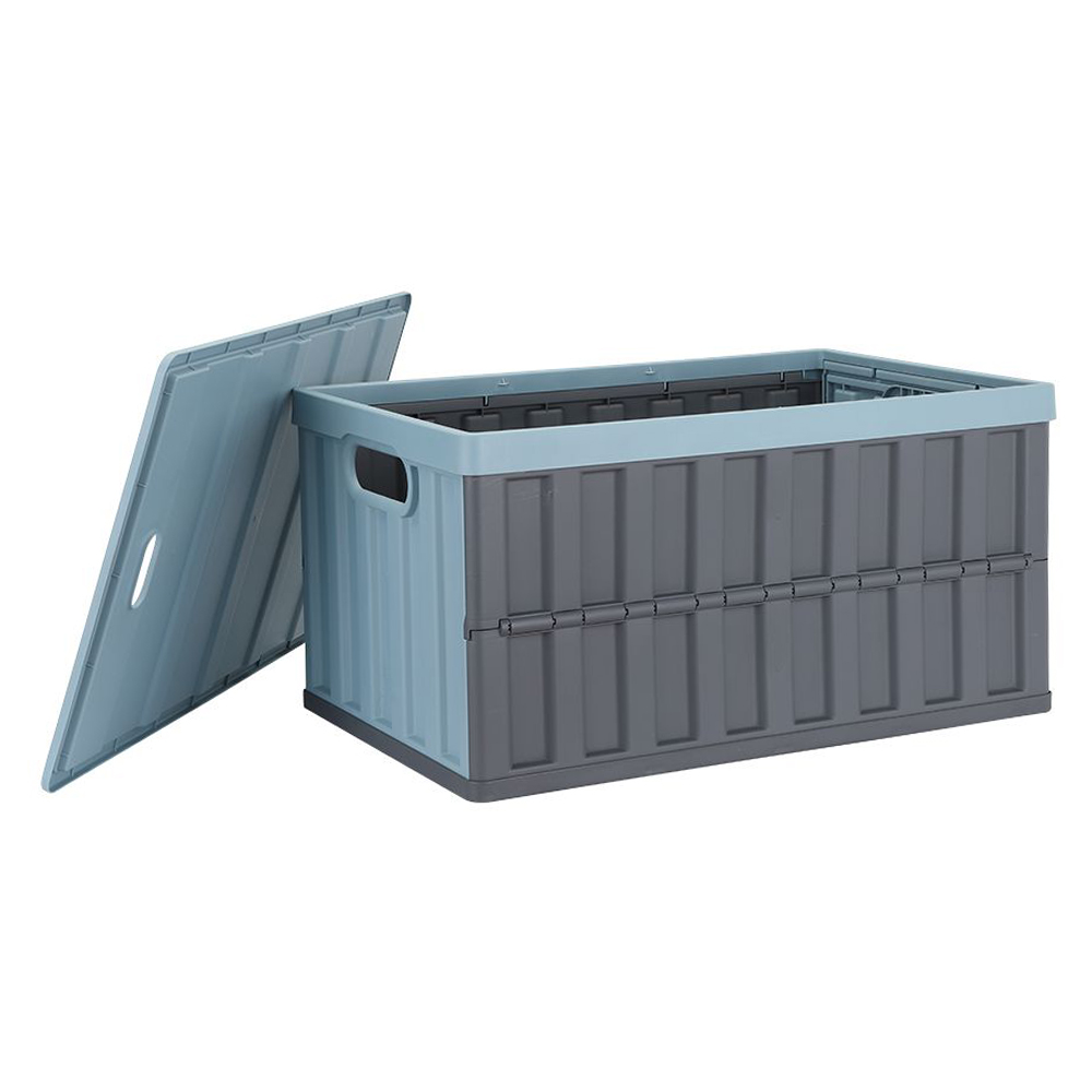 Truck Foldable Crate, 64L; (59.5x39x31.5)cm,  Blue/DarkGrey