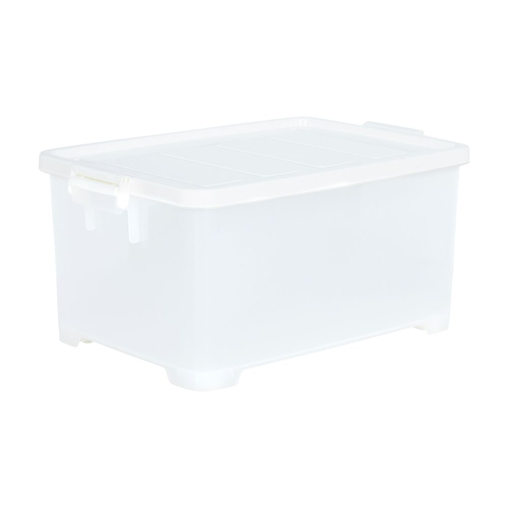 Mini Hulk Storage Box With Wheels (50L); (63x42x31)cm, White 1