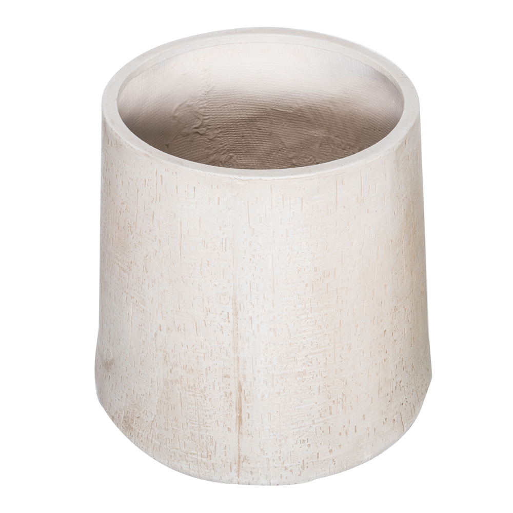 Fibre clay pot Round large, (55x55x55)cm