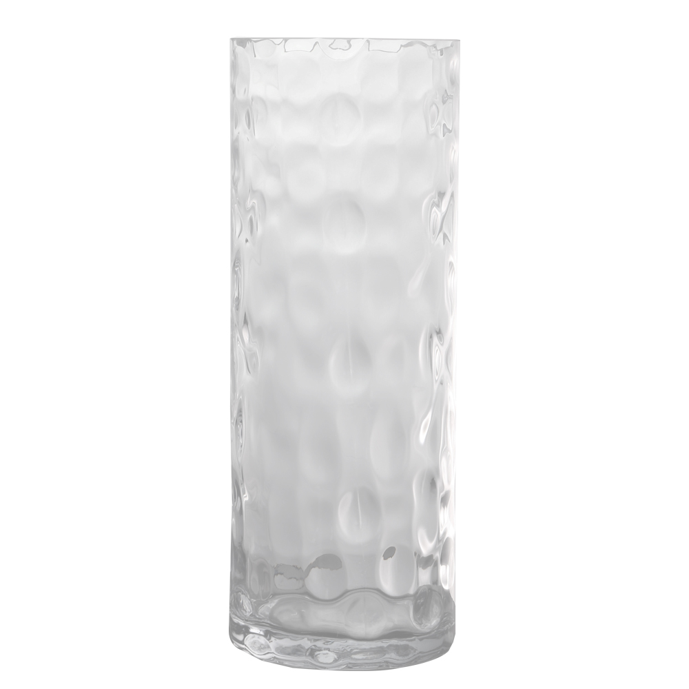 Domus: Clear Glass Vase; 40cm 1