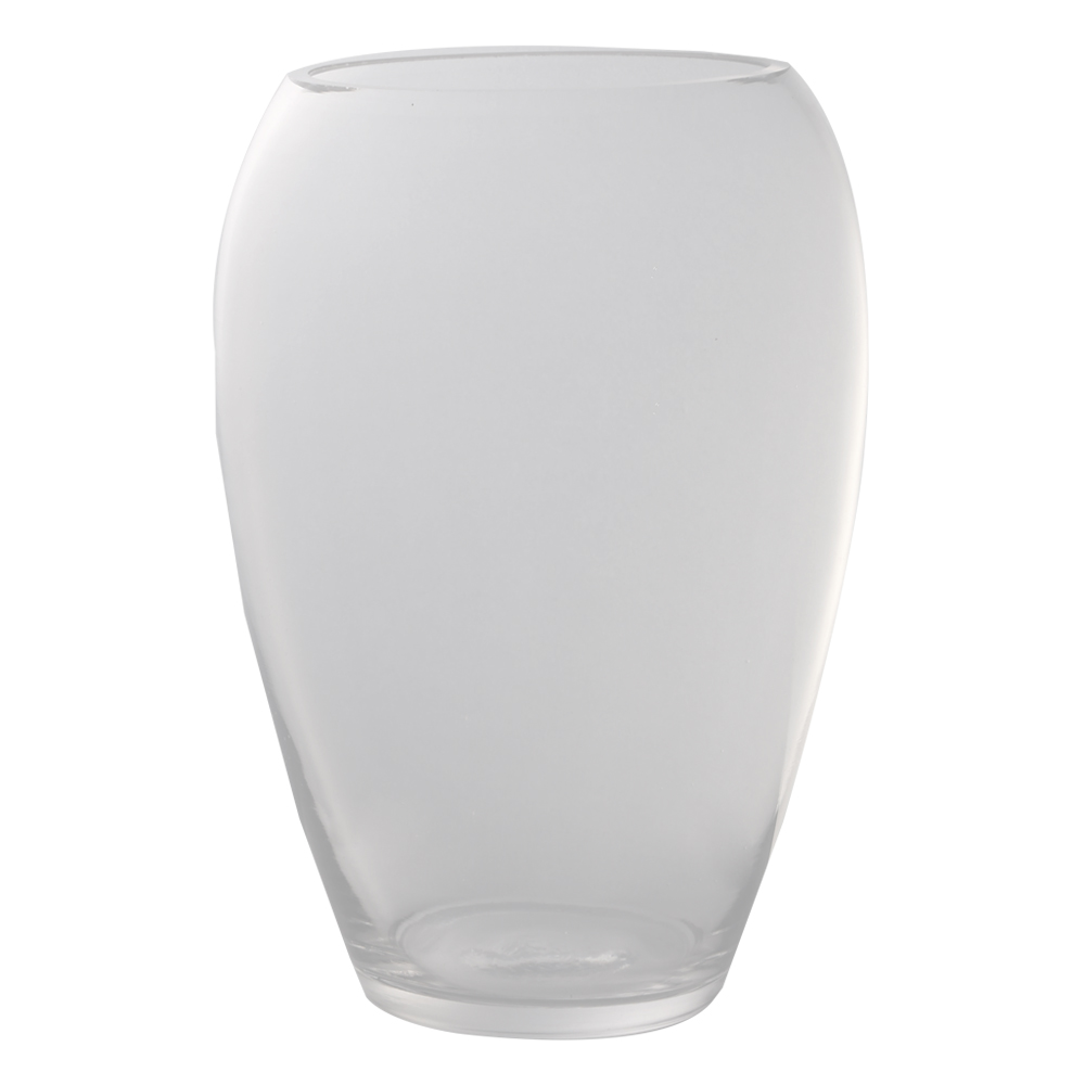 Domus: Clear Glass Vase; 24