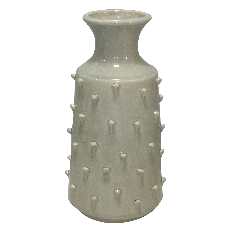 Decorative Spikes Ceramic Vase; (15.8×15.5×30