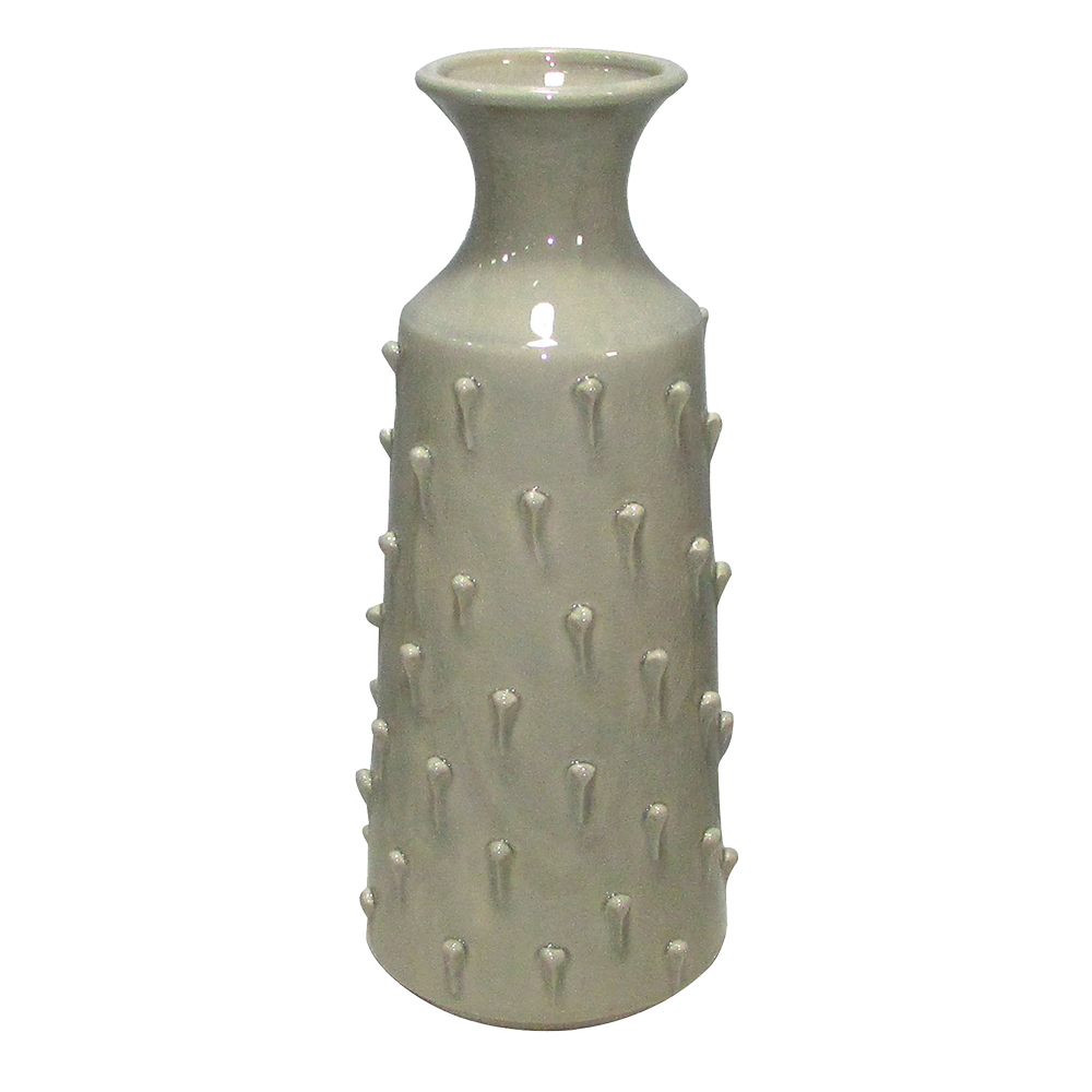 Decorative Spikes Ceramic Vase; (16.6×16