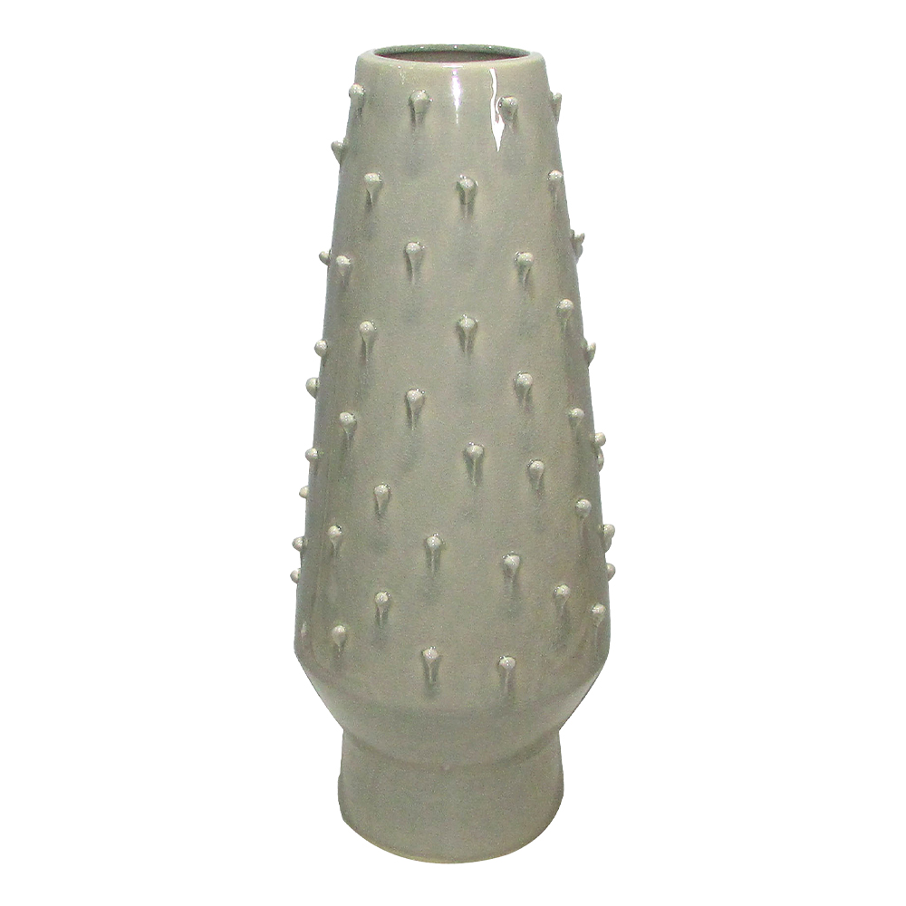 Decorative Spikes Ceramic Vase; (21.5×21