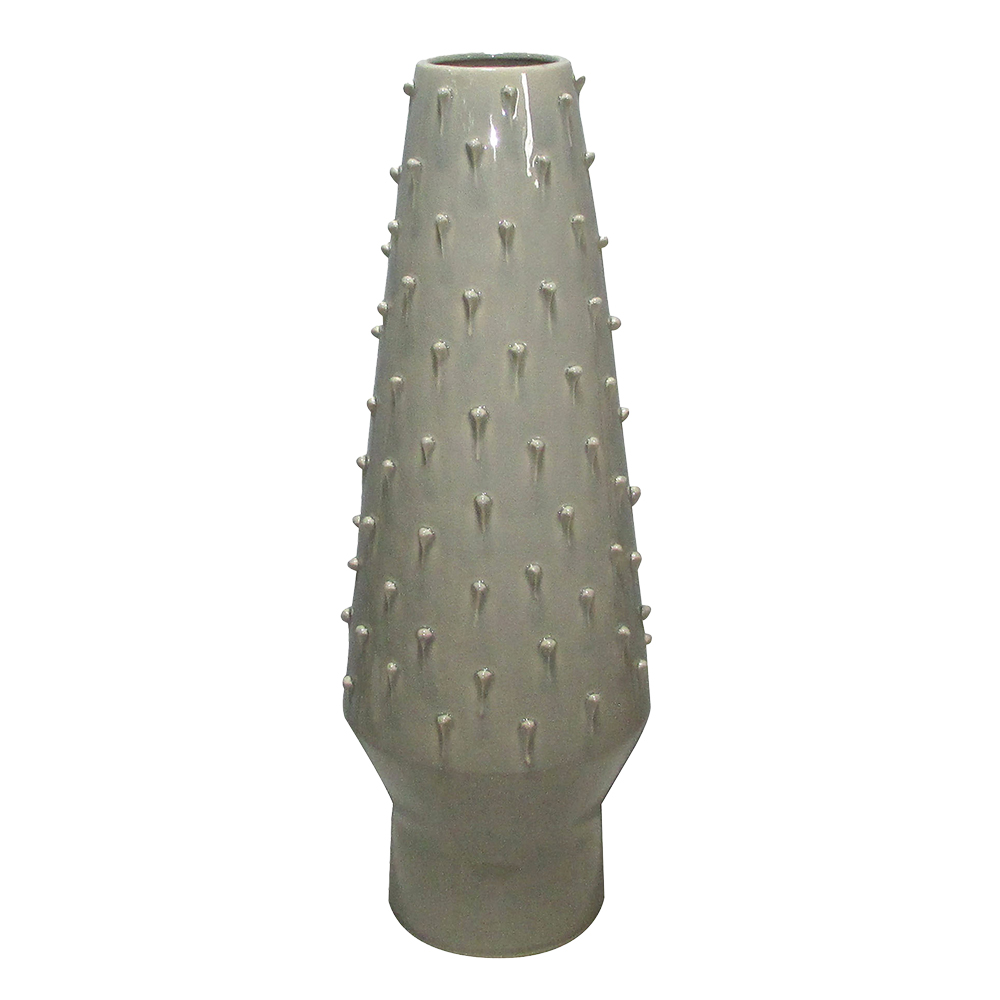 Decorative Spikes Ceramic Vase; (24.6×24