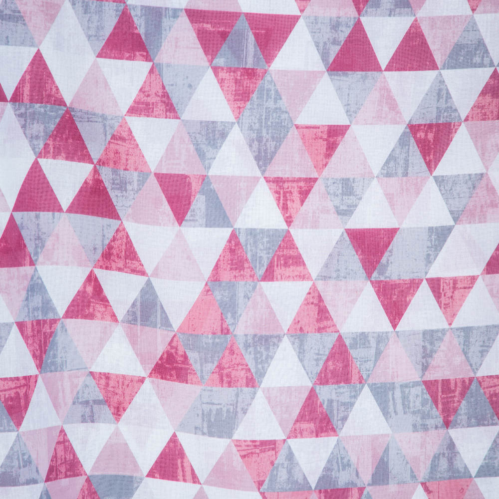 ROSA 3001 : Ferri  Triangle Furniture Fabric; 280cm, Pink 1
