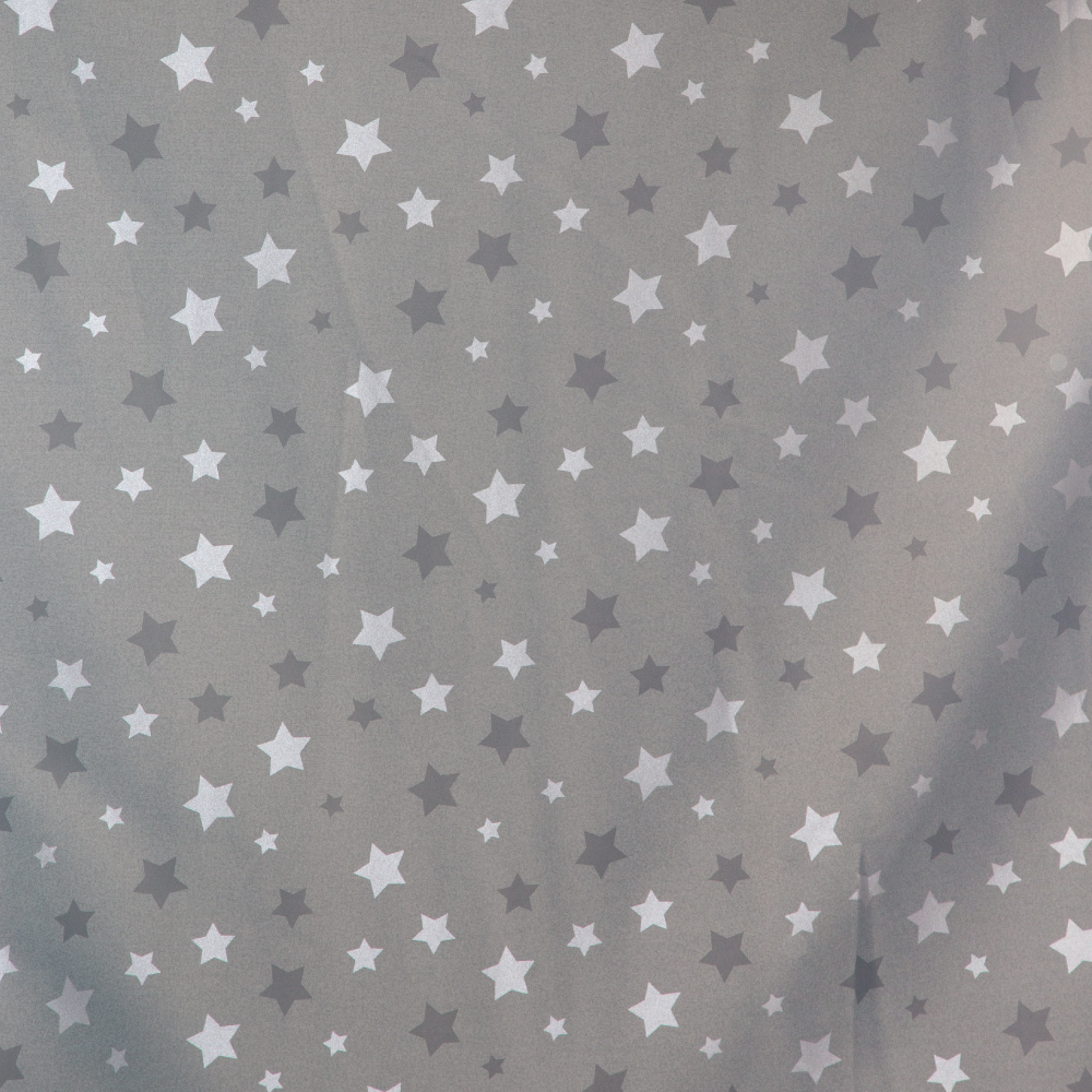TANA 1003 : Ferri Star Parttern Furniture Fabric; 280cm, Grey 1
