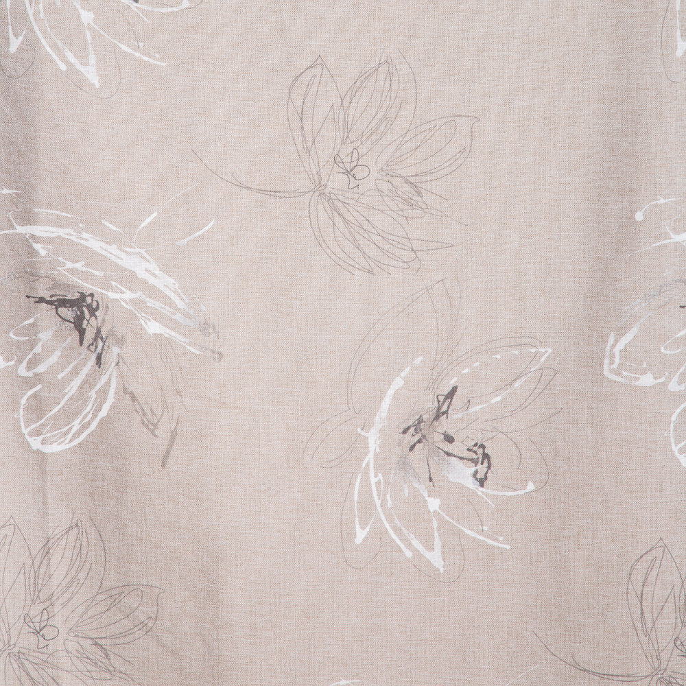TANA 1003 : Ferri Floral Furniture Fabric; 140cm, Light Brown 1