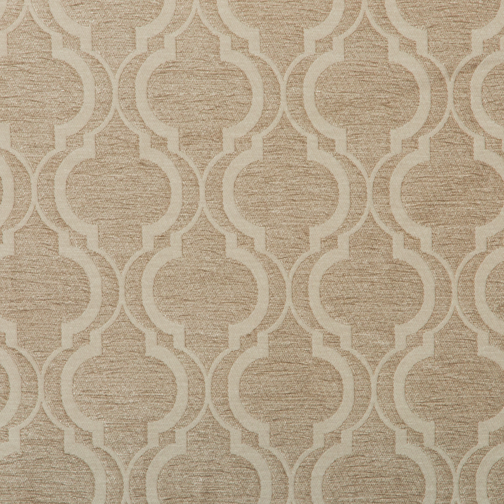 QUEZZ: Vista Upholstery  Trellis Furnishing Fabric; 137cm, Light Brown 1