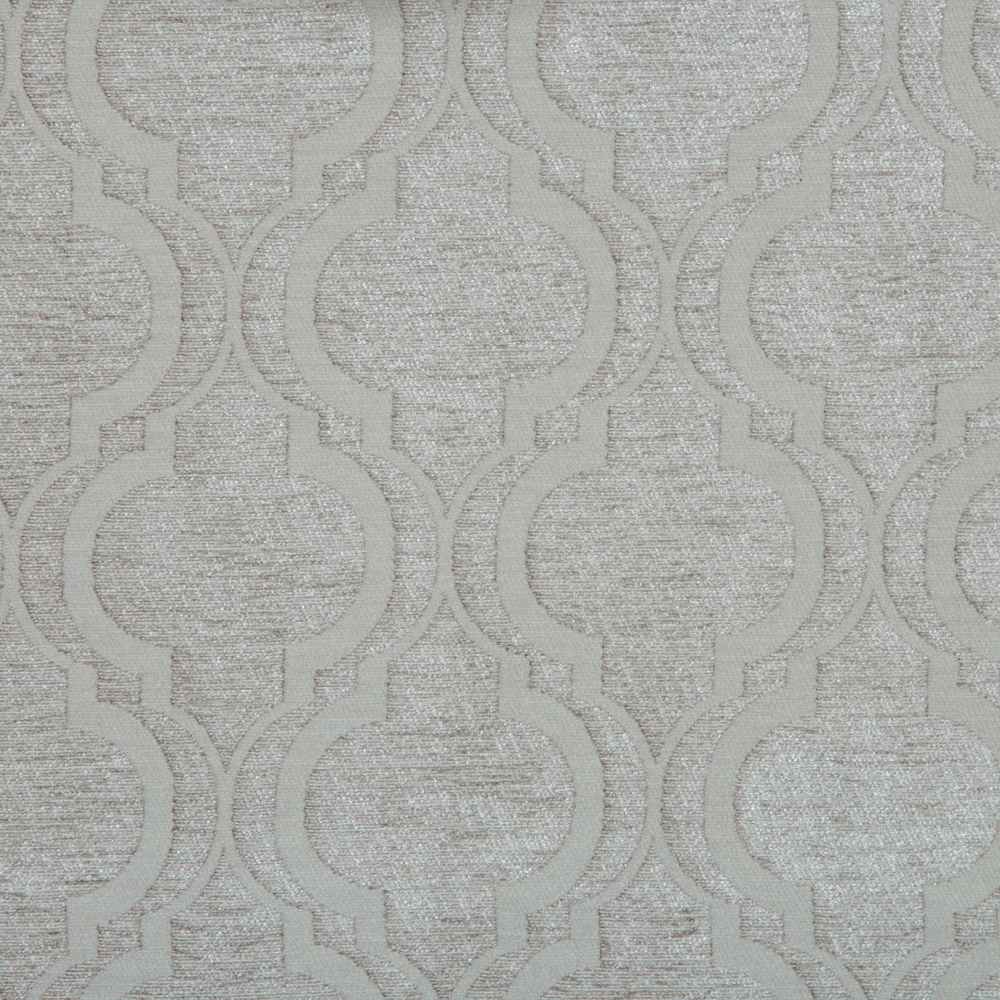 QUEZZ: Vista Upholstery Patterned Furnishing Fabric; 137cm, Grey 1