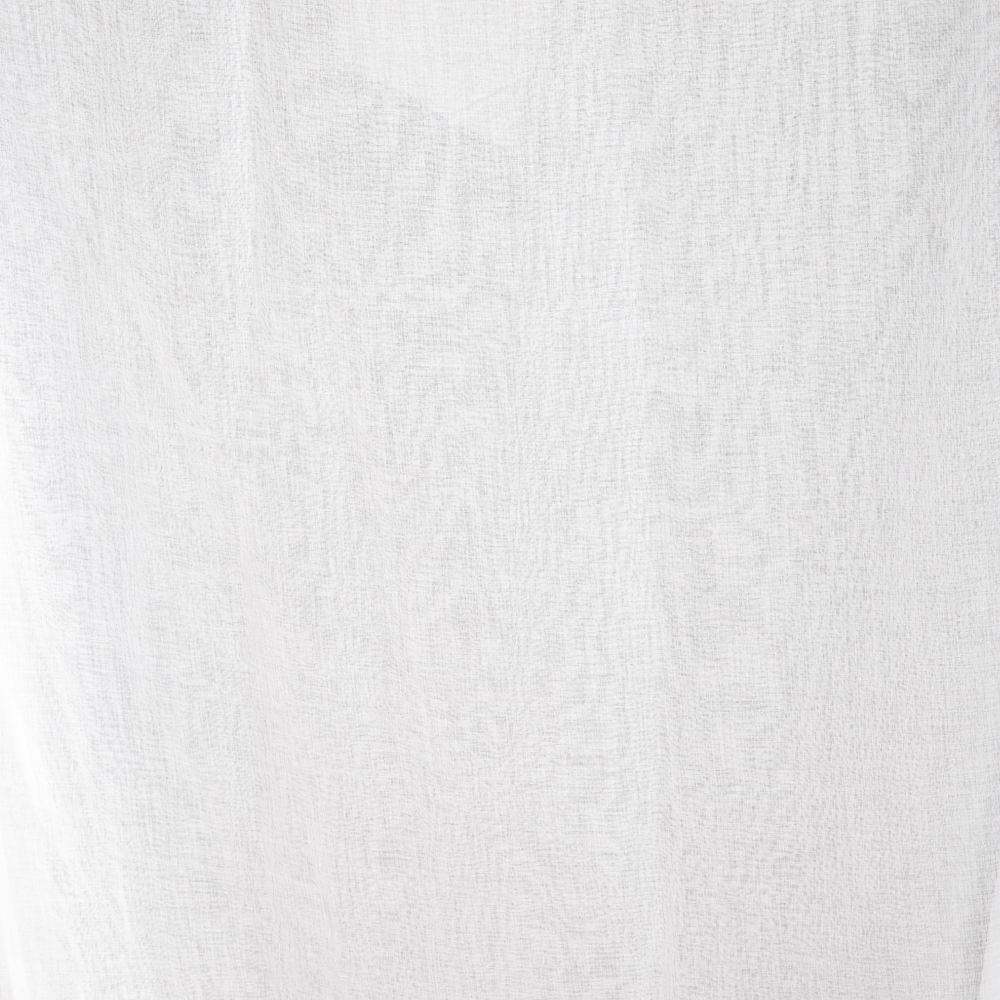 New Shanghai Crepe Voile Fabric; 280cm, White 1