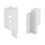 Hettich: ArciTech Rear Panel Connector 94 mm, White, Left/Right