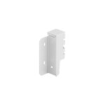 Hettich: ArciTech Rear Panel Connector 94 mm, White, Left/Right