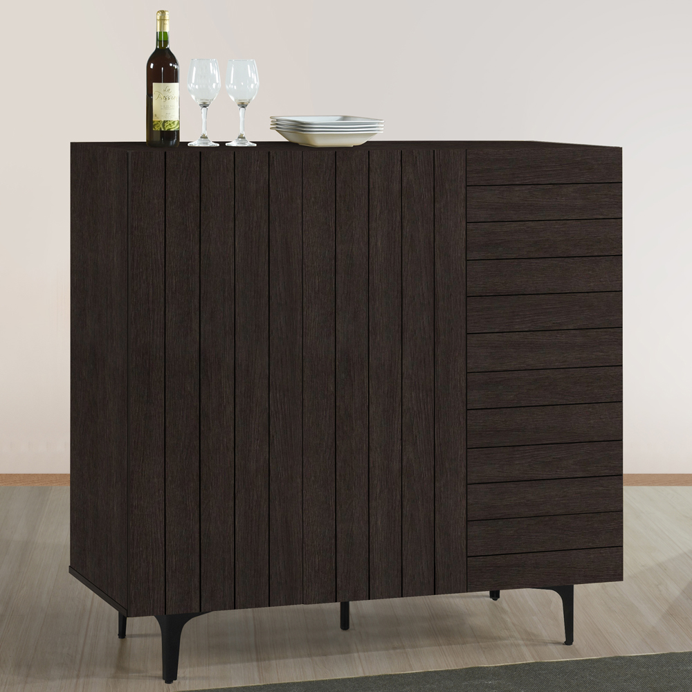 Display Cabinet; (120x40.5x105)cm, French Oak