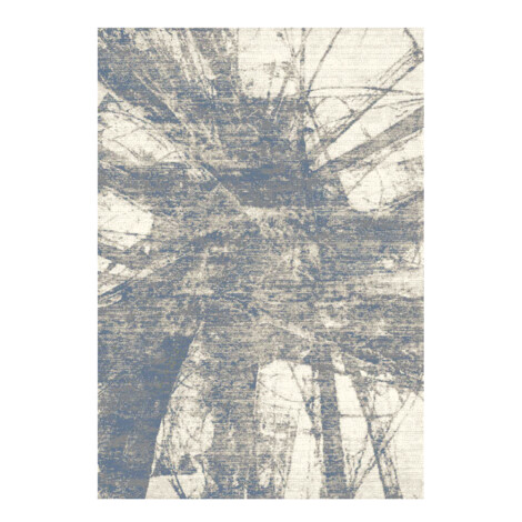 Cornelia 3600 Abstract Pattern Carpet Rug; (100×150)cm, Dark Grey/Cream 1