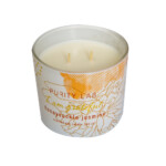 Wellness Candle; 8.5Oz, HoneySuckle/Jasmine