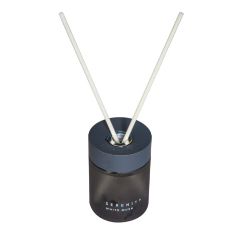 Textured Glass Scent Diffuser; 200ml, White Musk 1