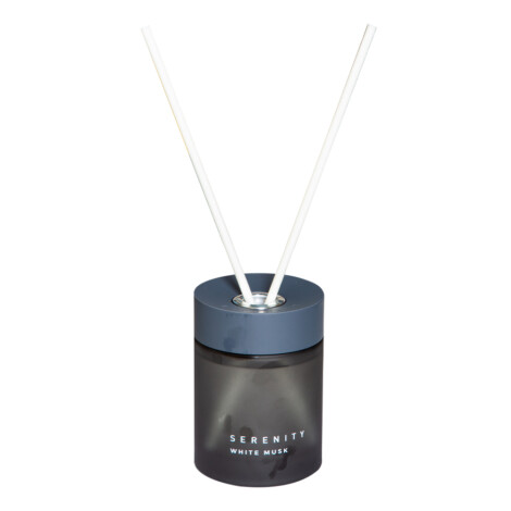 Textured Glass Scent Diffuser; 200ml, White Musk