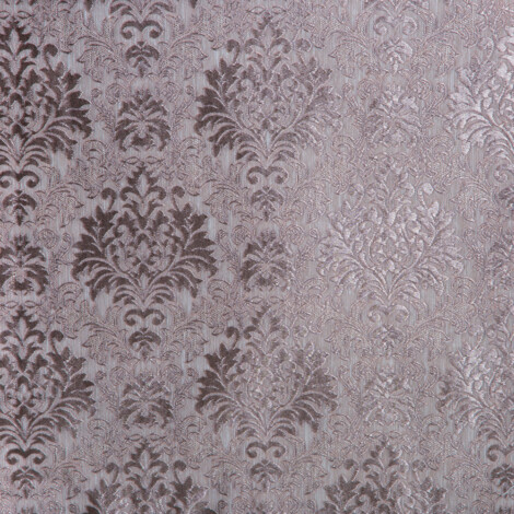 SAGE: VISTA Floral Pattern Upholstery Furnishing Fabric; 280cm, Silver 1