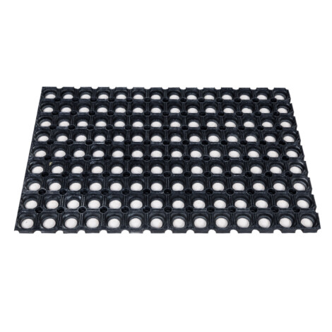 Rubber Floor Mat; (40x60x2.2)cm, Black