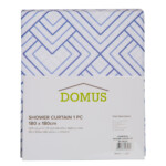 Domus: Shower Curtain; (180x180)cm