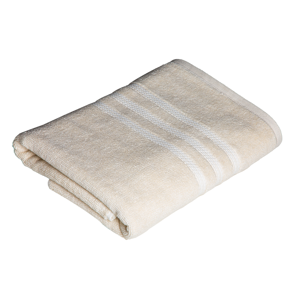 Bath Towel, Melange Design; (70×140)cm, Beige 1