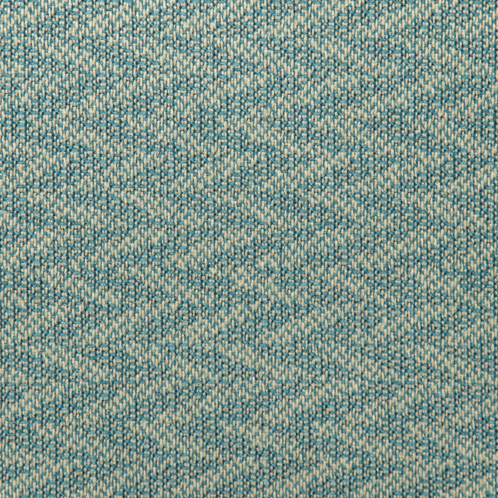 Jubilee Collection: Polyester Zigzag Patterned Jacquard Fabric; 280cm, Cream/Blue 1