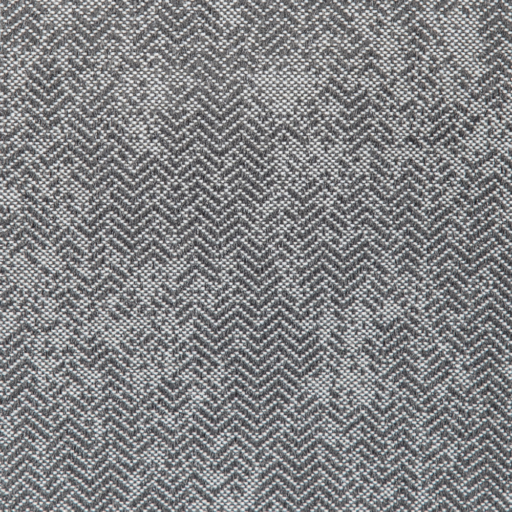 Jubilee Collection: Polyester Zigzag Patterned Jacquard Fabric; 280cm, Dark Grey 1