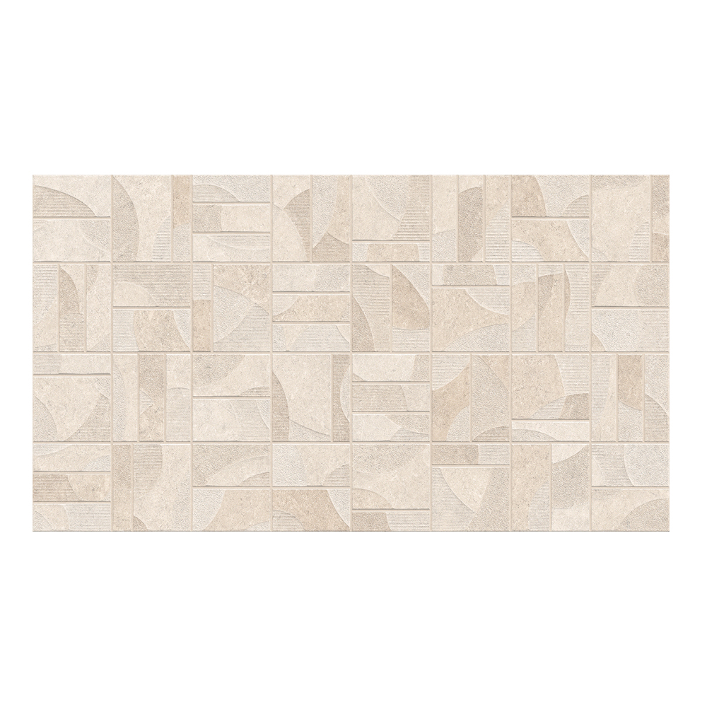 Lagos Crema Lecco: Matt Porcelain Decor Tile; (60.0×120