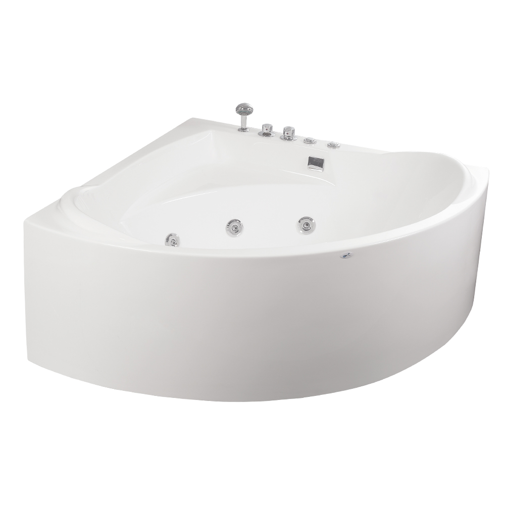 NTH: Massage BathTub; (150x150x60)cm, White 1